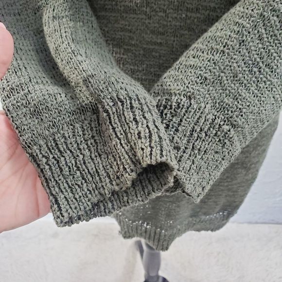 4x$25 WD.NY Cotton Knit Shirt Dress Long Sleeve olive Green Medium - Picture 7 of 12